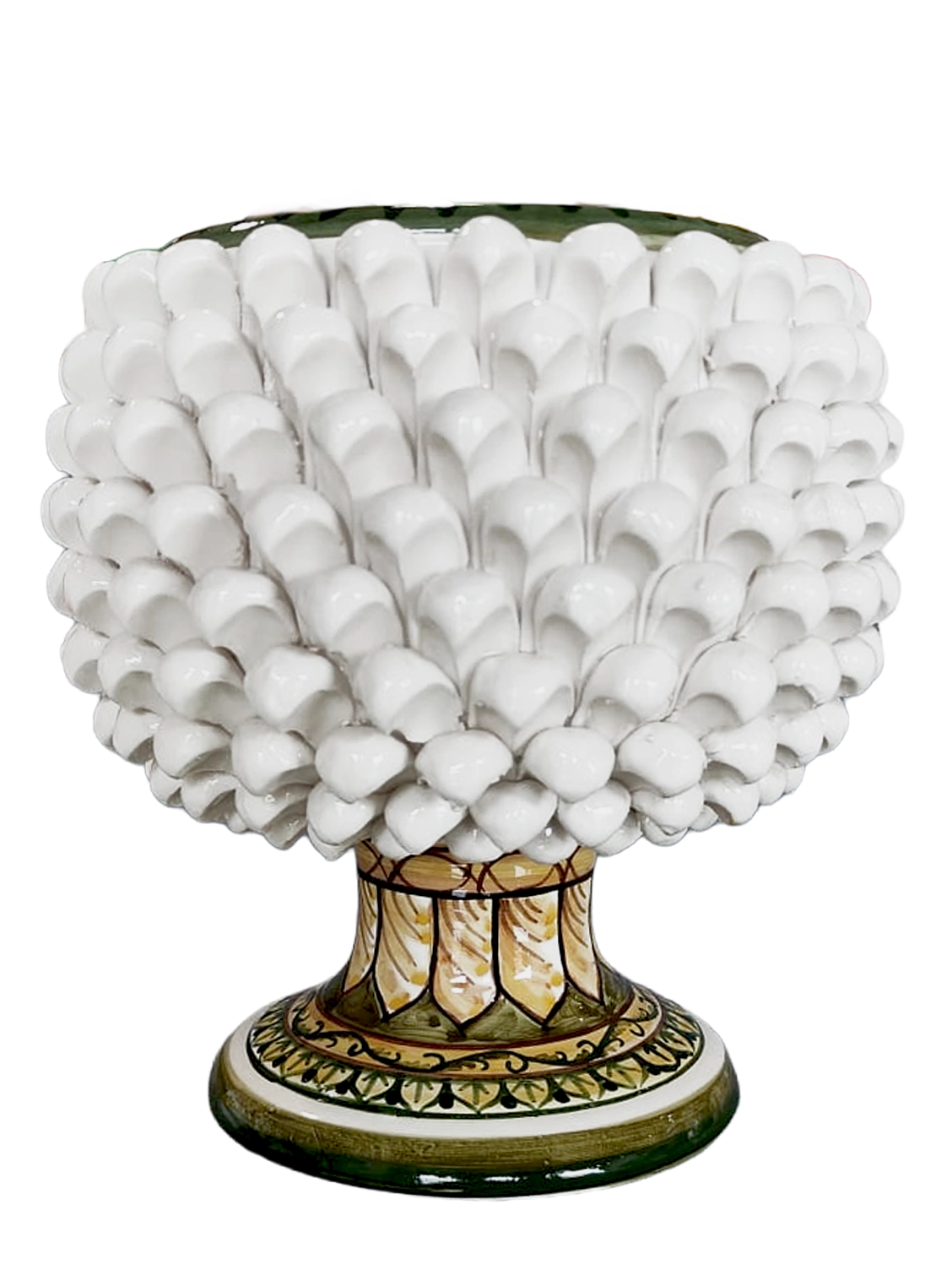 Portapianta Pigna in Ceramica Siciliana - Arte&Decoro Bronte